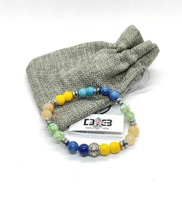 bracciale-multicolor-giallo-verde-blu-beige-turchese